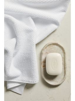 H&M - White Cotton Terry Hand Towel