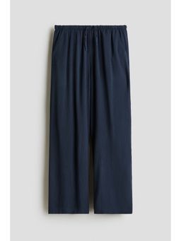 H&M - Girls Blue Pull-On Trousers