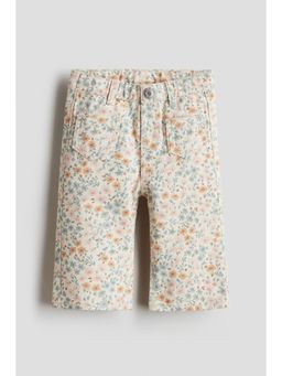 H&M - Girls White Flared Leg Jeans
