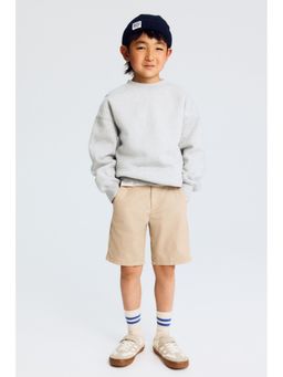 H&M - Boys Beige Cotton Chino Shorts
