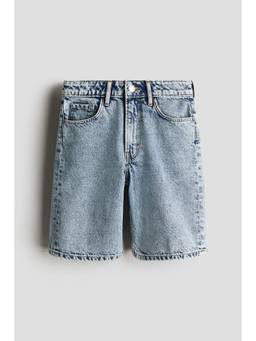 H&M - Boys Blue Loose-Fit Denim Shorts