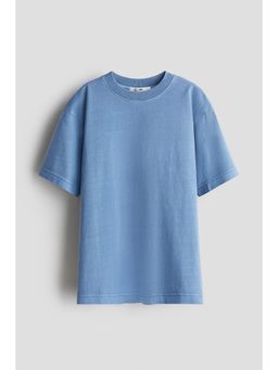 H&M - Boys Brown Printed Cotton T-Shirt