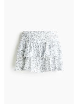 H&M - Women Multi-Color Tie Jersey Mini Skirt