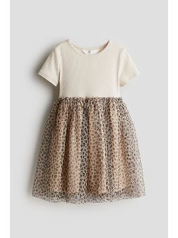 H&M - Girls White Tulle Skirt Dress