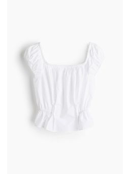 H&M - Women White Short Blouse