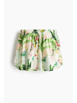 H&M - Women Multi-Color Patterned Cotton Shorts