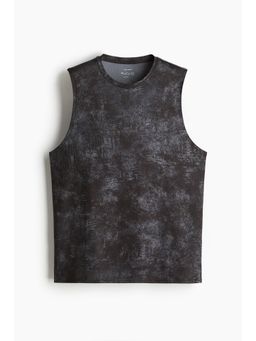 H&M MOVE - Regular Fit Sports Vest Top With Dry move Grey