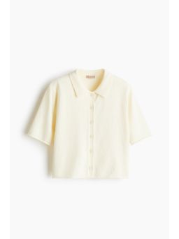 H&M - Women White Fine-Knit Cardigan