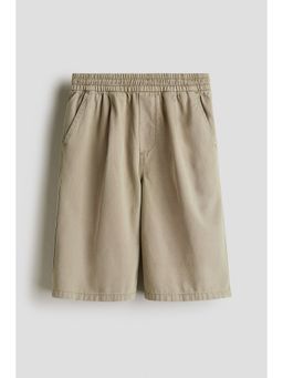 H&M - Boys Beige Cotton Carpenter Shorts