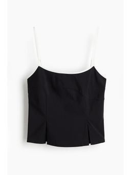 H&M - Women Black Strappy Top