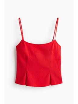 H&M - Women Red Strappy Top