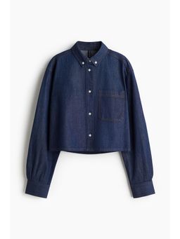 H&M - Women Blue Denim Shirt