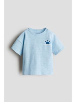 H&M - Boys Blue Printed T-Shirt