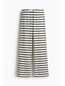 H&M - Women Multi-Color Knitted Drawstring Trousers