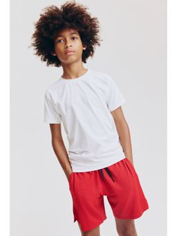 H&M - Boys Red Sports Shorts With Drymove