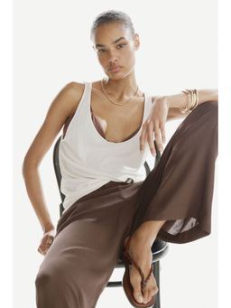 H&M - Women Brown Twist-Detail Sandals