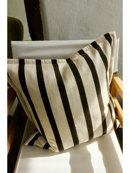 H&M - Multi-Color Patterned Canvas Cushion Cover
