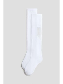 H&M - Boys White Football Socks
