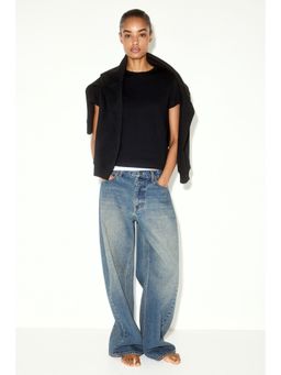 H&M - Women Black Fitted T-Shirt