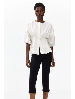 H&M - Women Black Capri Leggings