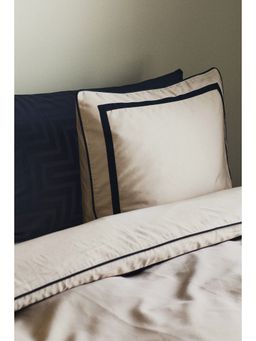 H&M - Beige Egyptian Cotton Pillowcase
