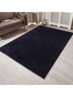 Saral Home - Navy Blue Neo Shaggy Polyester -180X270 cm