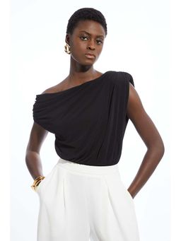 Karen Millen - Women Black Bodysuit