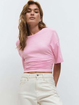 Miakee - Women Pink Rave Nyx Top