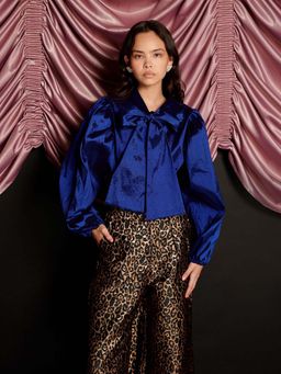 Sister Jane - Marylin Taffeta Bow Top