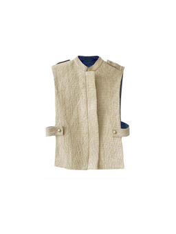 dash and dot - Nude Jute Gillet