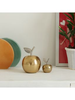 De Maison Decor - The Gold Apple (Pack of 2)
