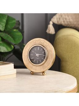 De Maison Decor - World Clock In Gold Finish