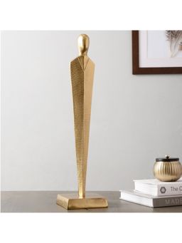 De Maison Decor - Pedestal Figurine Gold