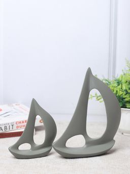 De Maison Decor - Breeze Sailing Set In Green (Pack of 2)