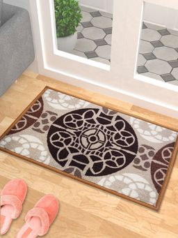 Athom Living - Premium Anti Slip Printed Doormat Grey