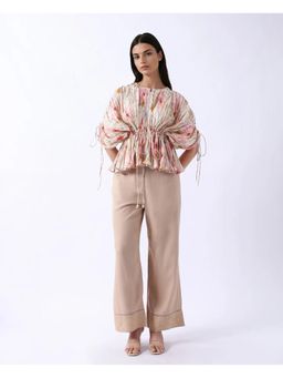 RAREISM - Roneshif B Beige Plain Straight Trouser