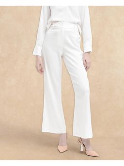 RAREISM - Selene Sc White Plain Straight Trouser