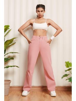 FREAKINS - Bubblegum Flexi Straight Jeans