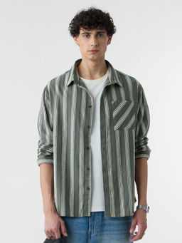 The Souled Store - Originals: Grey Men Relaxed Shirt