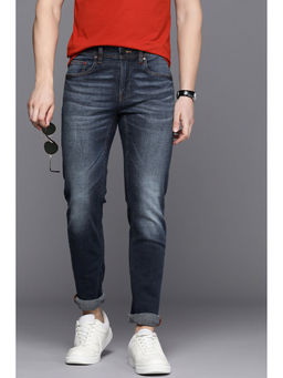 Allen Solly - Men Navy Skinny Fit Dark Wash Jeans