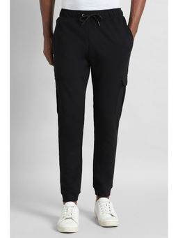 Simon Carter - Black Jogger Pantsdrawstring