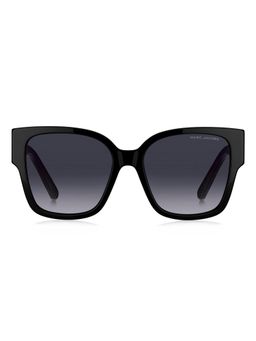 Marc Jacobs - Women 100% UV Protection Square Full Rim Grey Lens Sunglasses (54)