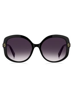 Marc Jacobs - Women 100% UV Protection Cat Eye Full Rim Violet Lens Sunglasses (56)