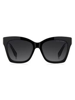 Marc Jacobs - Women 100% UV Protection Cat Eye Full Rim Grey Lens Sunglasses (54)