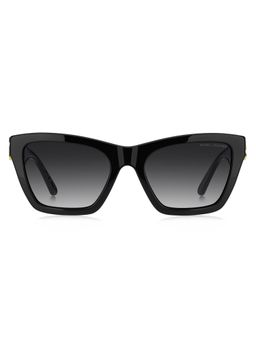 Marc Jacobs - Women 100% UV Protection Cat Eye Full Rim Grey Lens Sunglasses (54)