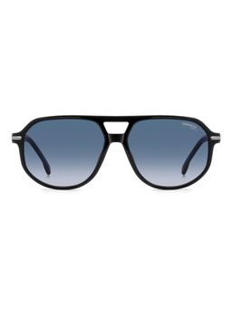 CARRERA - Men 100% UV Protection Square Full Rim Blue Lens Sunglasses (59)