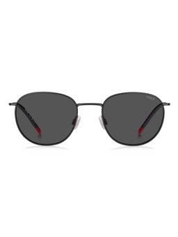 Hugo - Men 100% UV Protection Phantos Full Rim Grey Lens Sunglasses (52)