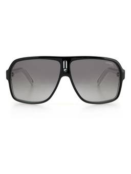 CARRERA - Men 100% UV Protection Square Full Rim Grey Lens Sunglasses (62)
