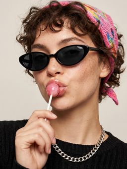 Accessorize London - Women Cat Eye Looks Full Rim Grey Lens Sunglasses