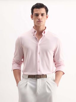 Rare Rabbit - Pink Men's Casual Shirt